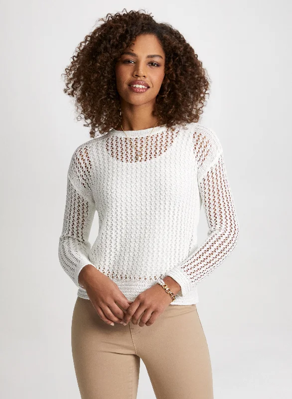 Open Stitch Sweater