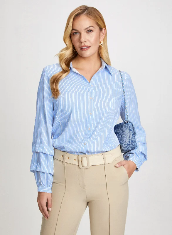 Tiered Sleeve Shirt