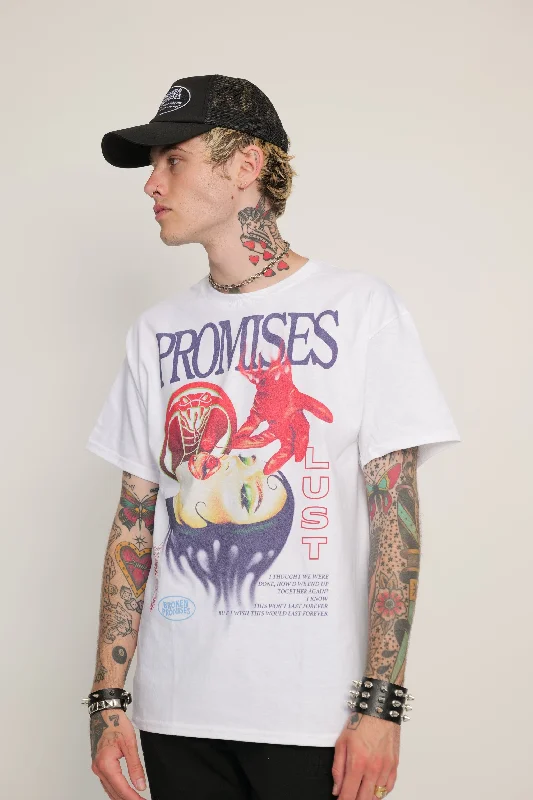 Cherry Bomb Tee White