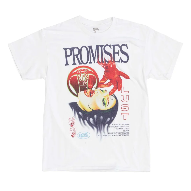 Cherry Bomb Tee White