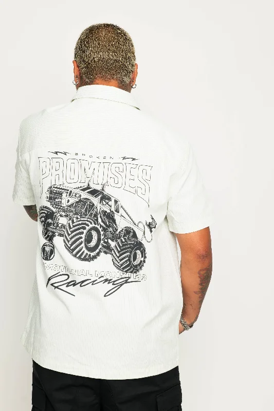 Last Race Work Shirt White