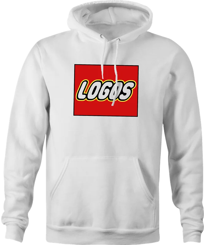 Hoodie / White / L