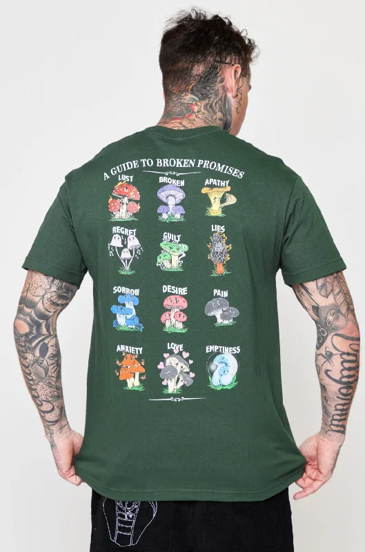 Mushroom Guide Tee Green