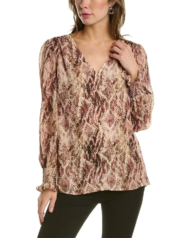 Anne Klein Tie-Neck Blouse