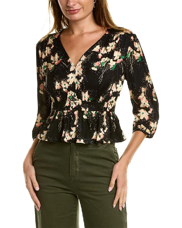 ba&sh 3/4-Sleeve Blouse