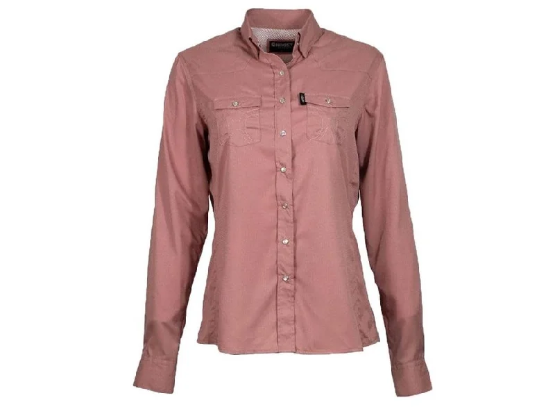 Women's Hooey Sol Ash Rose Long Sleeve #HT1628LTPL