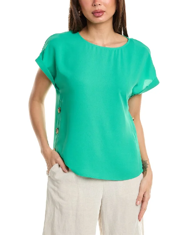 Jones New York Jasper Crepe Blouse