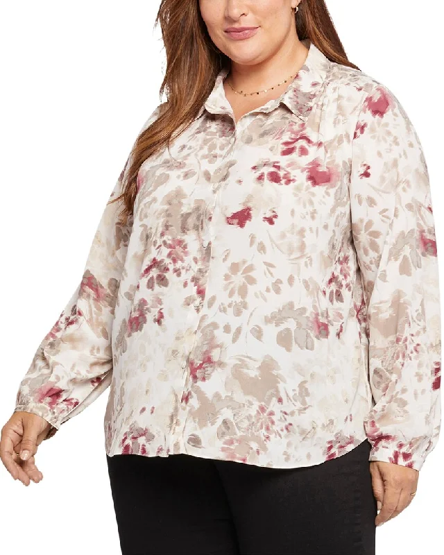 NYDJ Plus Modern Blouse