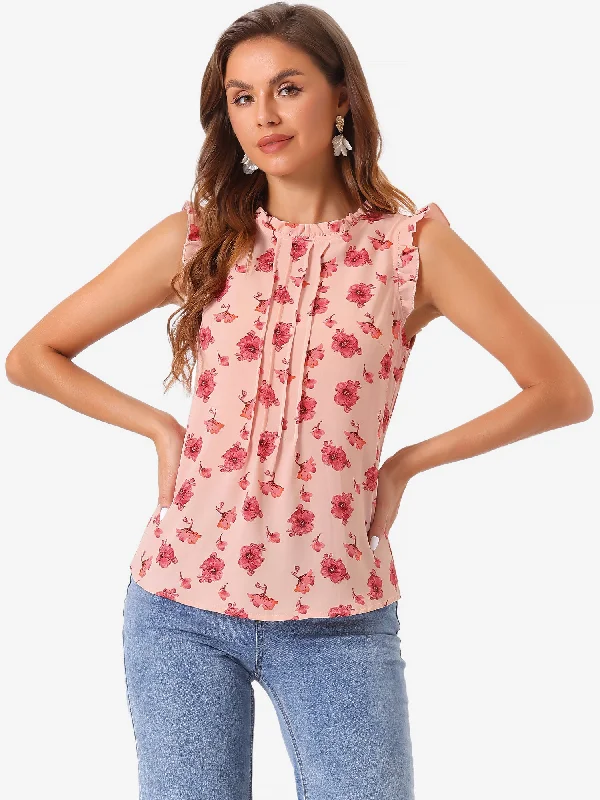 Pink-Floral / XL