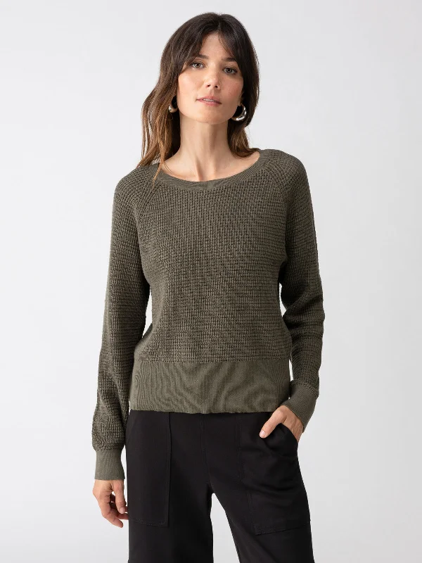 Everyday Openwork Sweater Kalamata