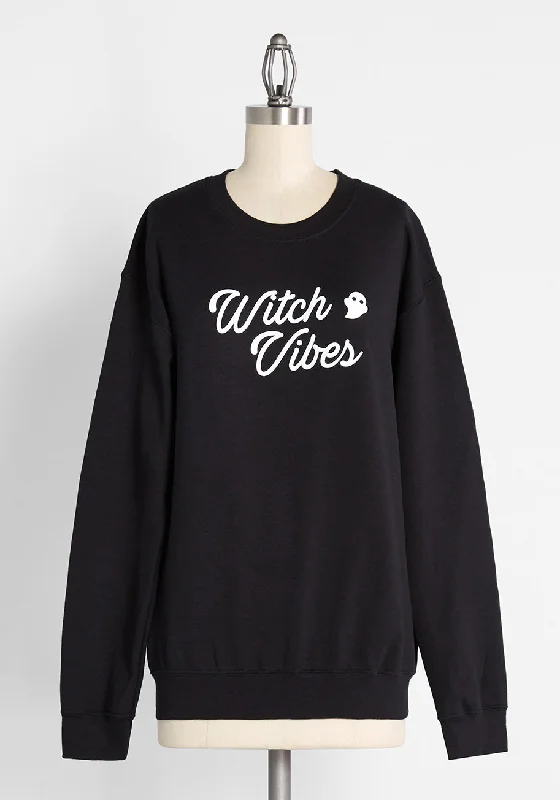 Major Witch Vibes Graphic Sweatshirt