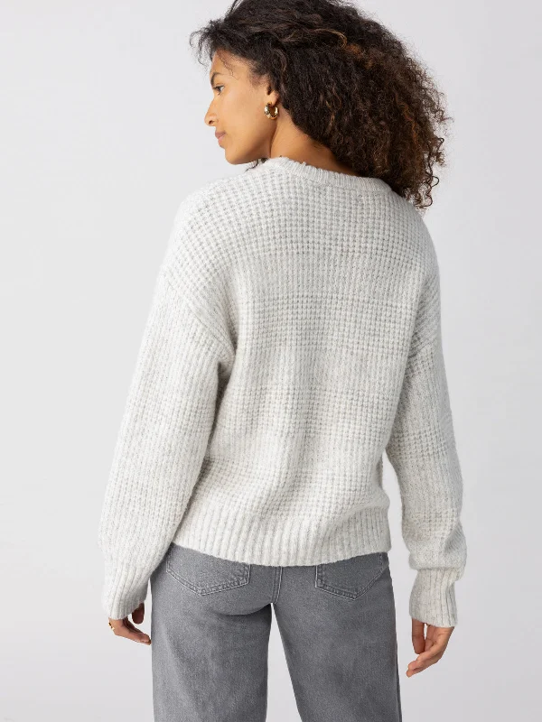 Snow Bunny Sweater Chalk Heather