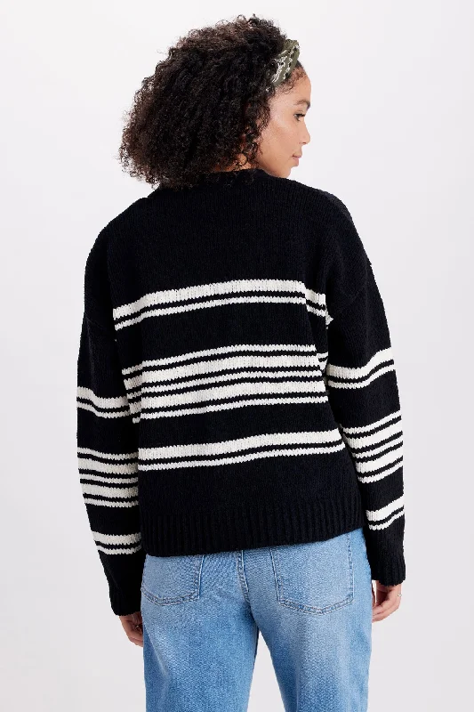 Stonewall Stripe Chenille Cardigan