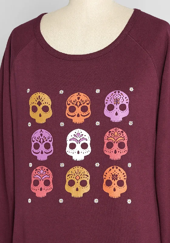 Sugar, Sugar Candy Skulls Sweatshirt