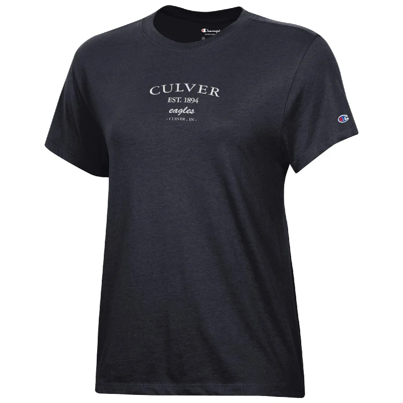 Women's Culver Champion Core Short Sleeve - Black