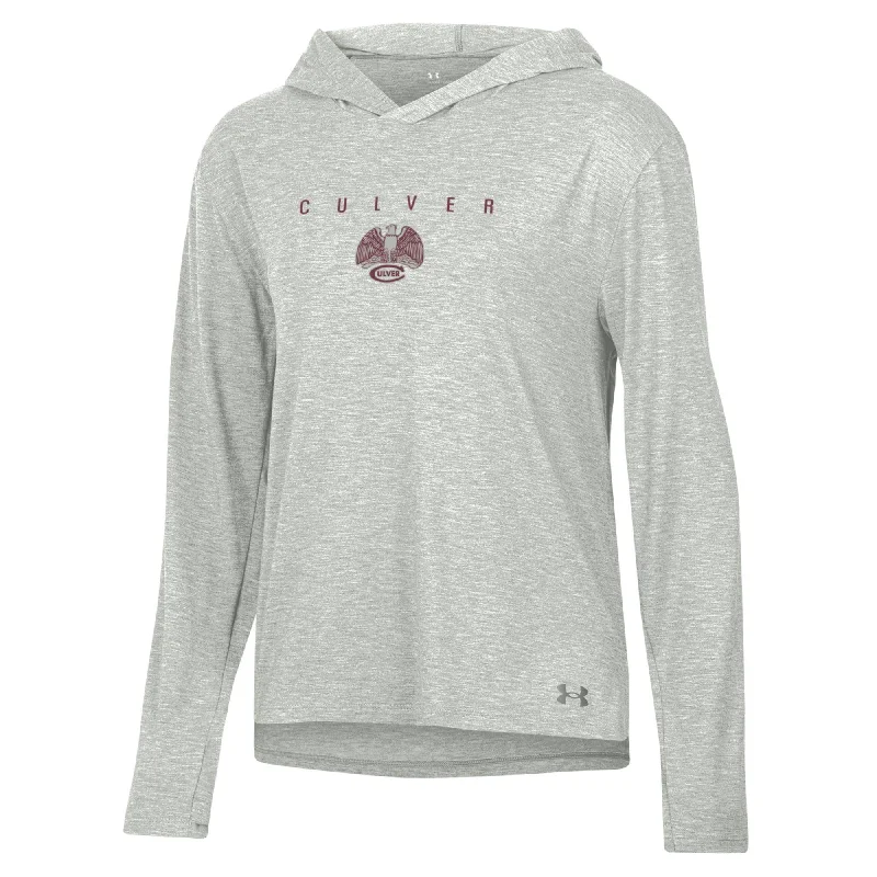 Under Armour Breezy Halo Hood - Grey Heather