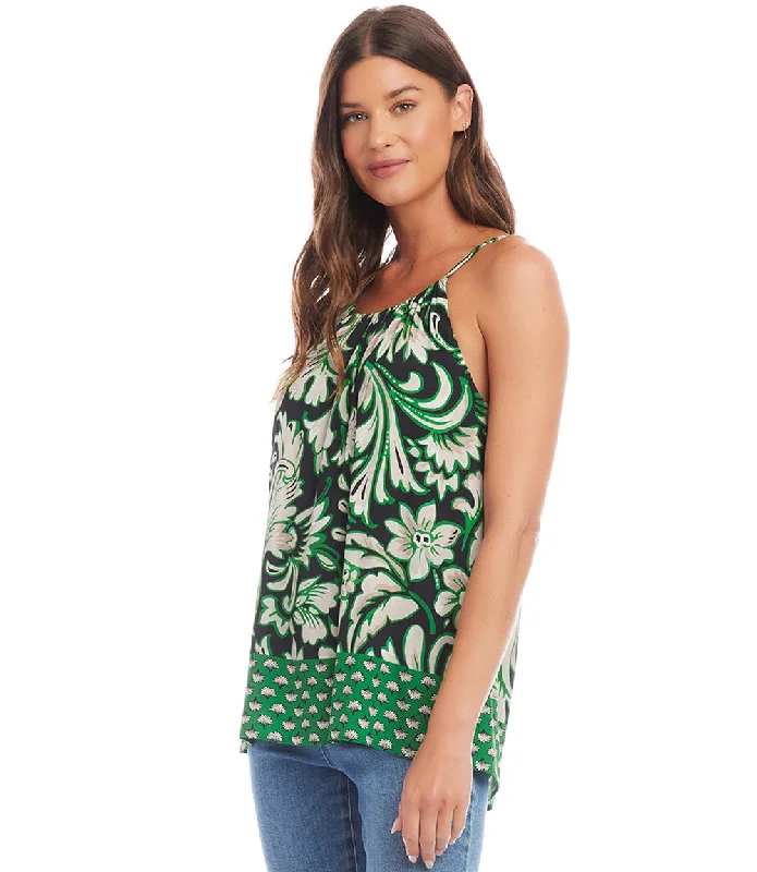 Border Print Tank