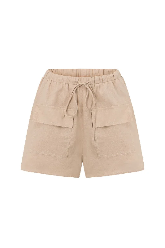 Cressida Shorts - Tan