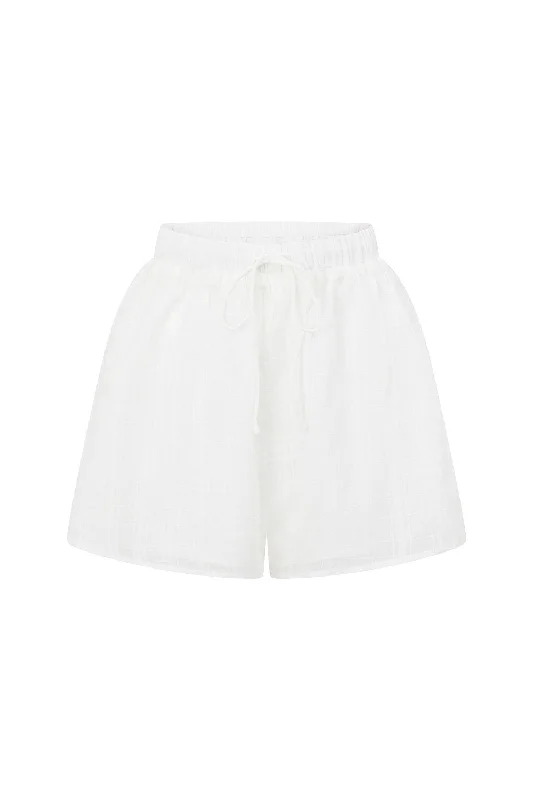 Hazel Shorts - White