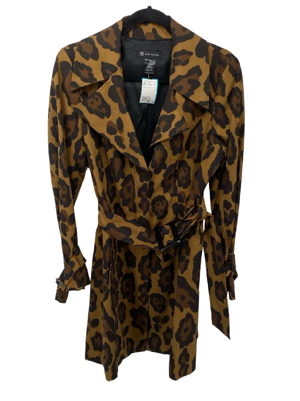 INC Misses Size Medium Animal Print Outerwear Jacket