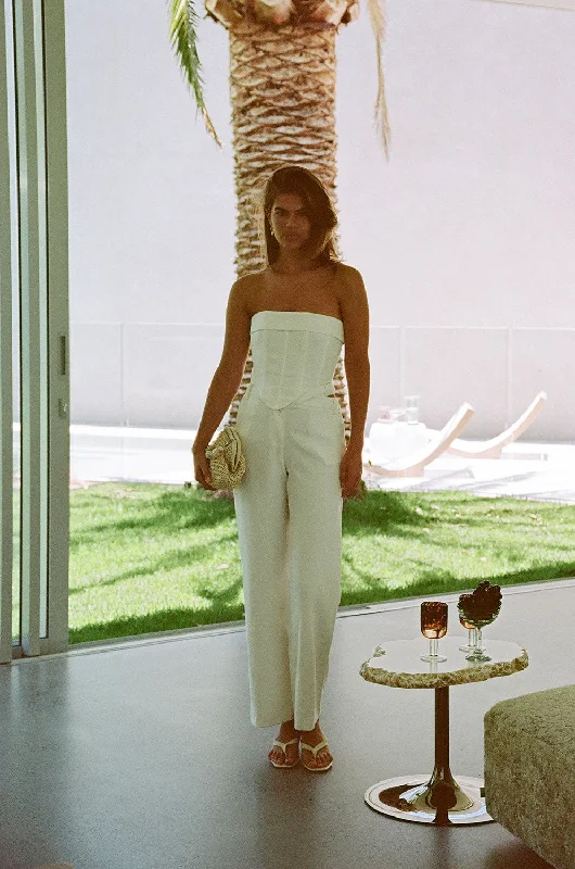 Isabela Pants - White