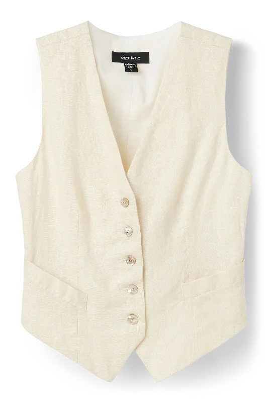 Linen Vest