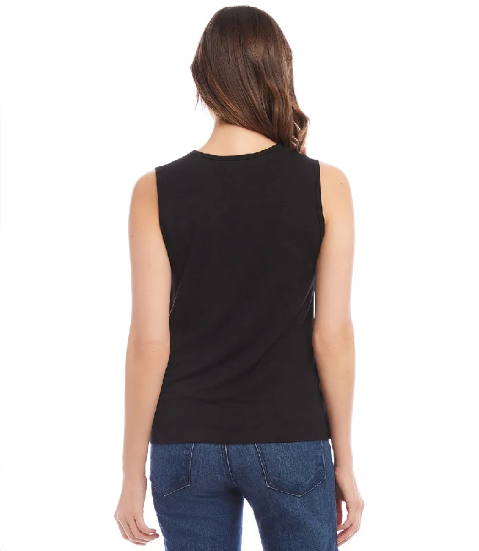 Sleeveless Pick Up Top