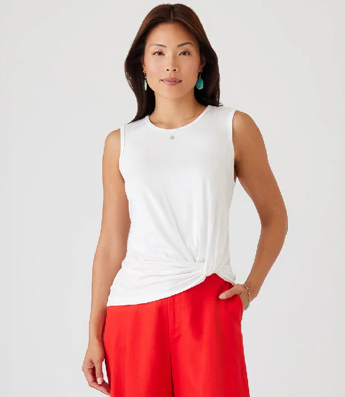 Sleeveless Pick Up Top