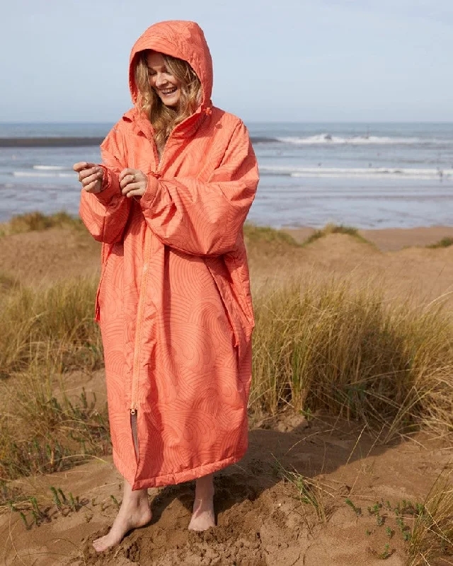 Recycled Changing Robe - Light Orange